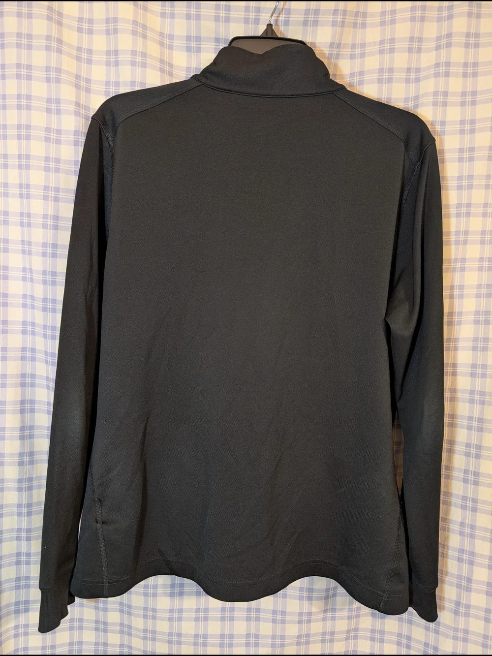 Nike Black Quarter-Zip Pullover with Swoosh